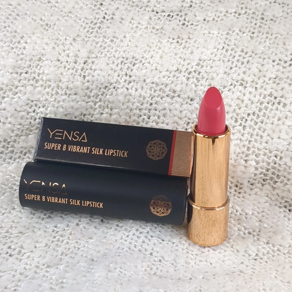YENSA SUPER 8 Vibrant Silk Lipstick in Confidence, 3.5g/0.12oz